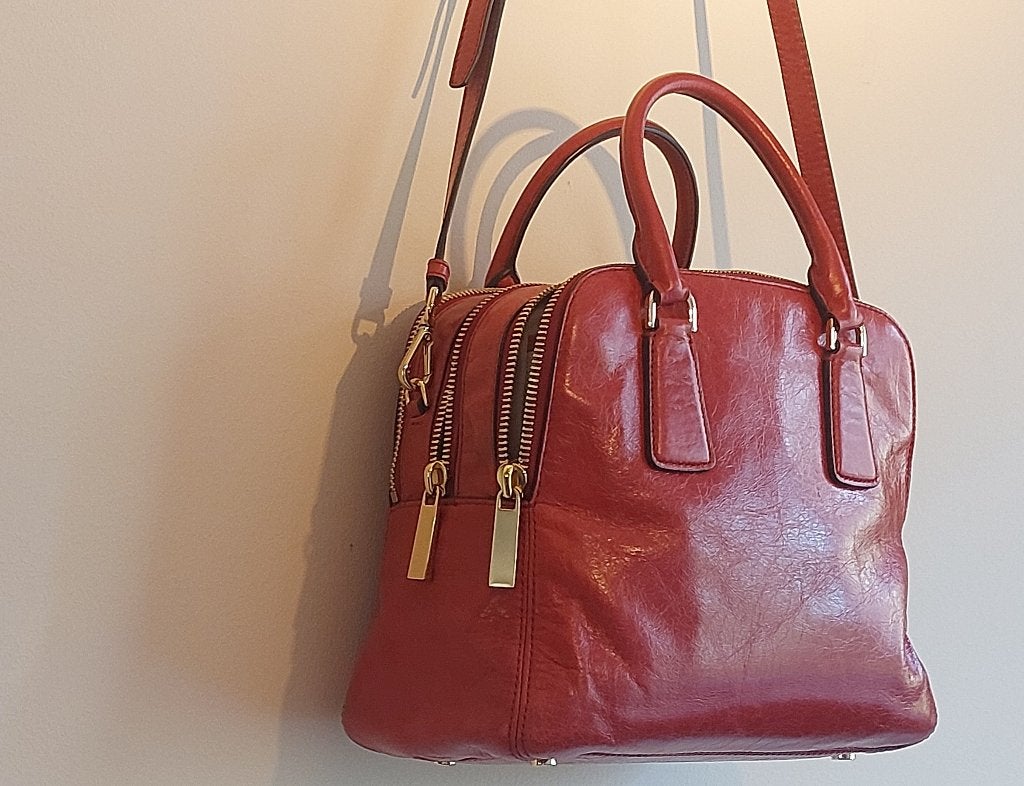 Michael Kors, Ophalen, Zo goed als nieuw, Rood, Handtas