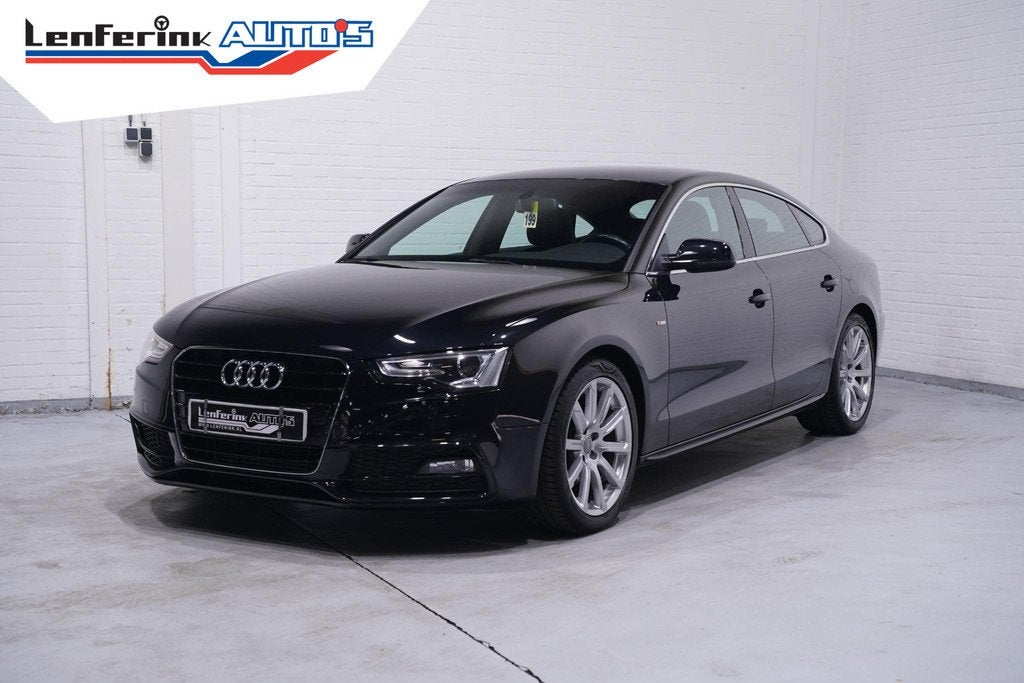 Audi A5 Sportback 1.8 TFSI S Line Navi Bi Xenon Bang & Olufs, Voorwielaandrijving, Gebruikt, 4 cilinders, 4 stoelen