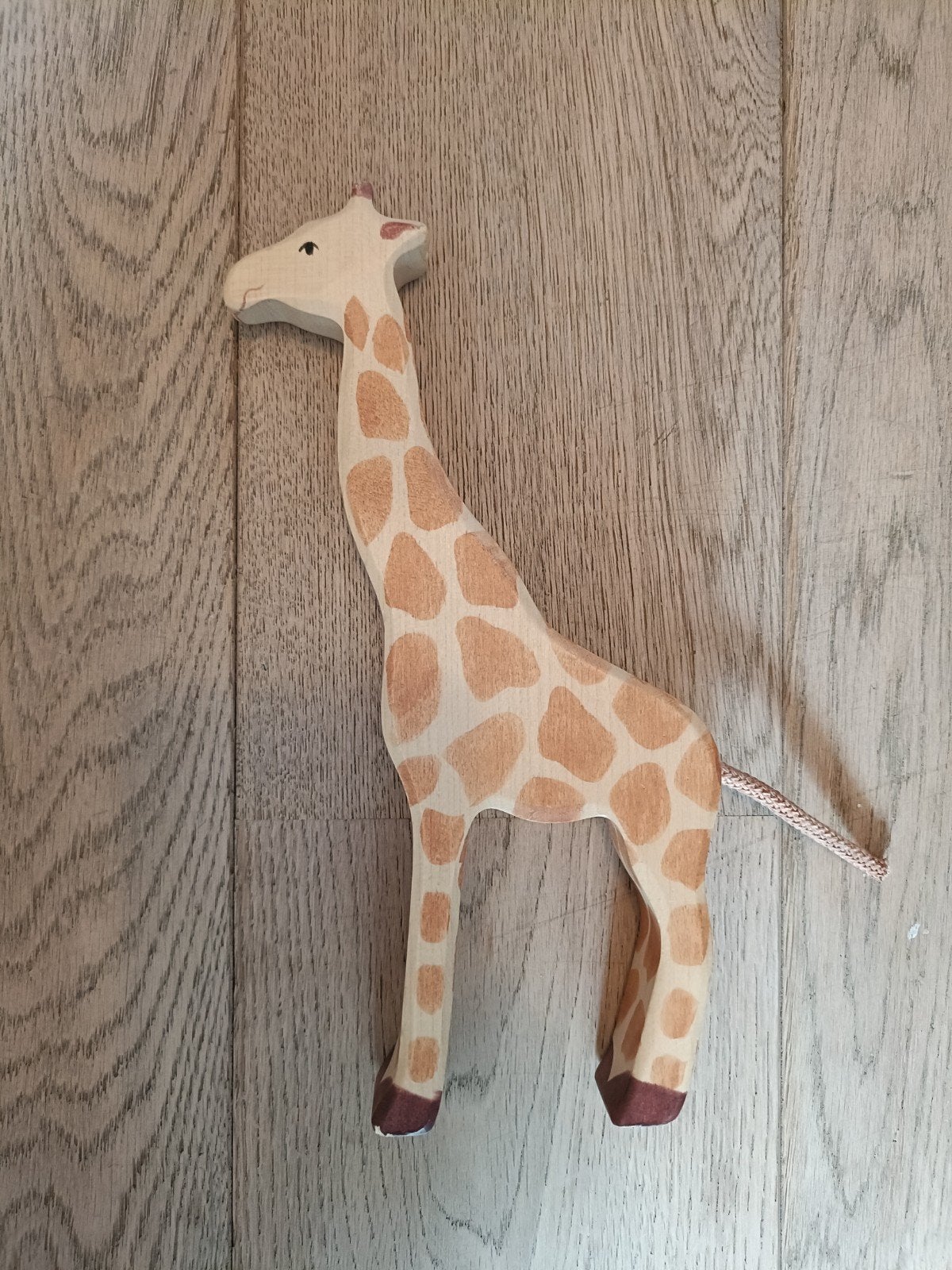 Holztiger houten giraffe, Ophalen of Verzenden, Gebruikt, Overige typen