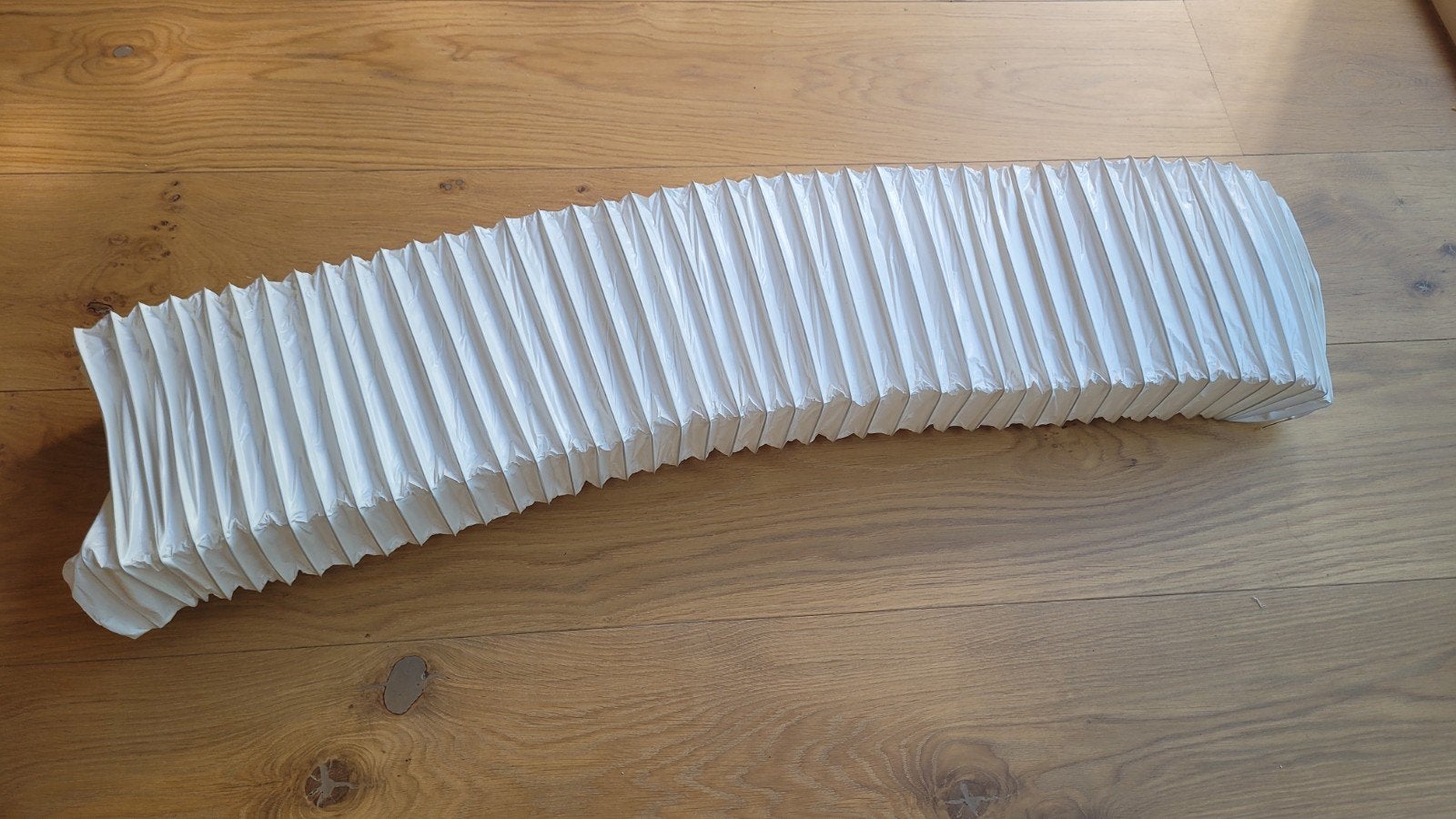 Flexibele luchtventilatie slang buis 222x92mm, Doe-het-zelf en Verbouw, Ventilatie en Afzuiging, Ophalen of Verzenden