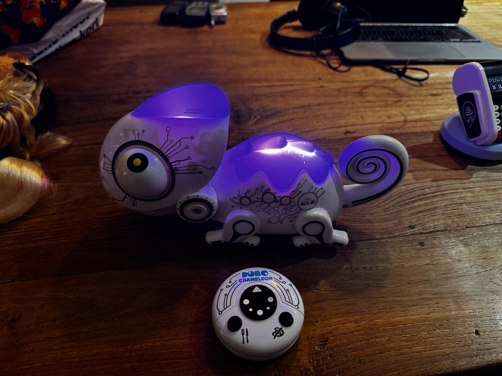 Robo Chameleon met afstandsbediening, Ophalen of Verzenden, Zo goed als nieuw, Jongen of Meisje