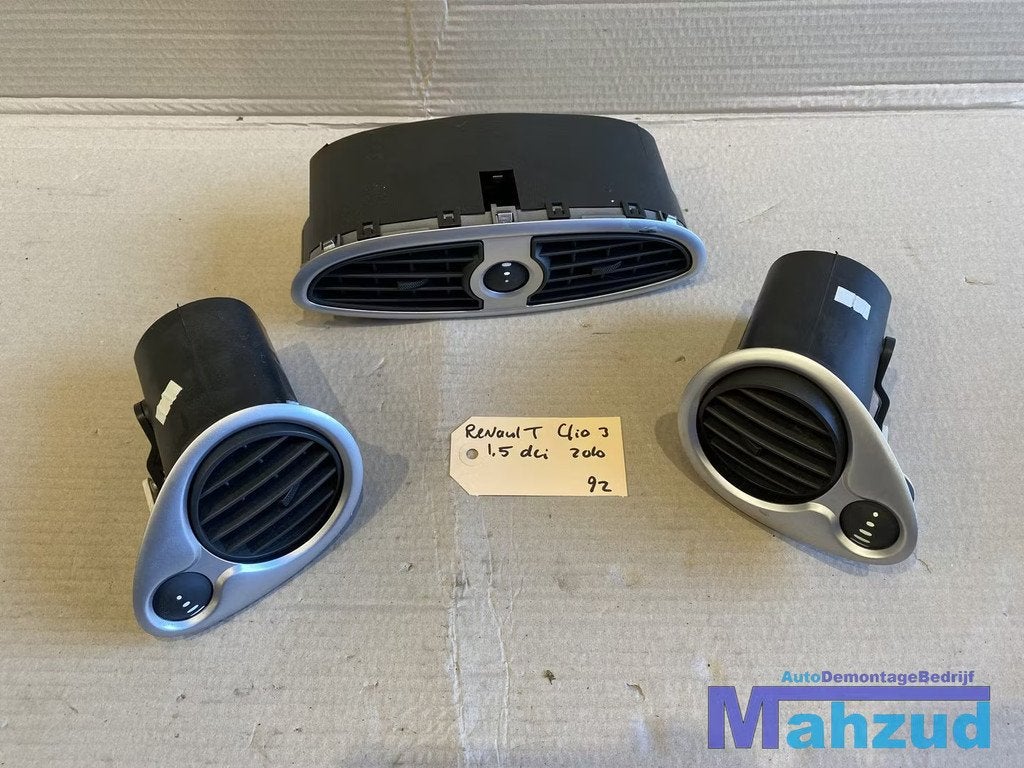 RENAULT CLIO 3 Luchtrooster dashboard zijkant links rechts, Renault Group, Gebruikt, Contact.group@renault.com, Renault