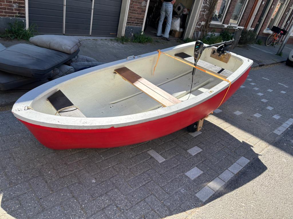 (Roei) bootje, Ophalen, Gebruikt, Polyester