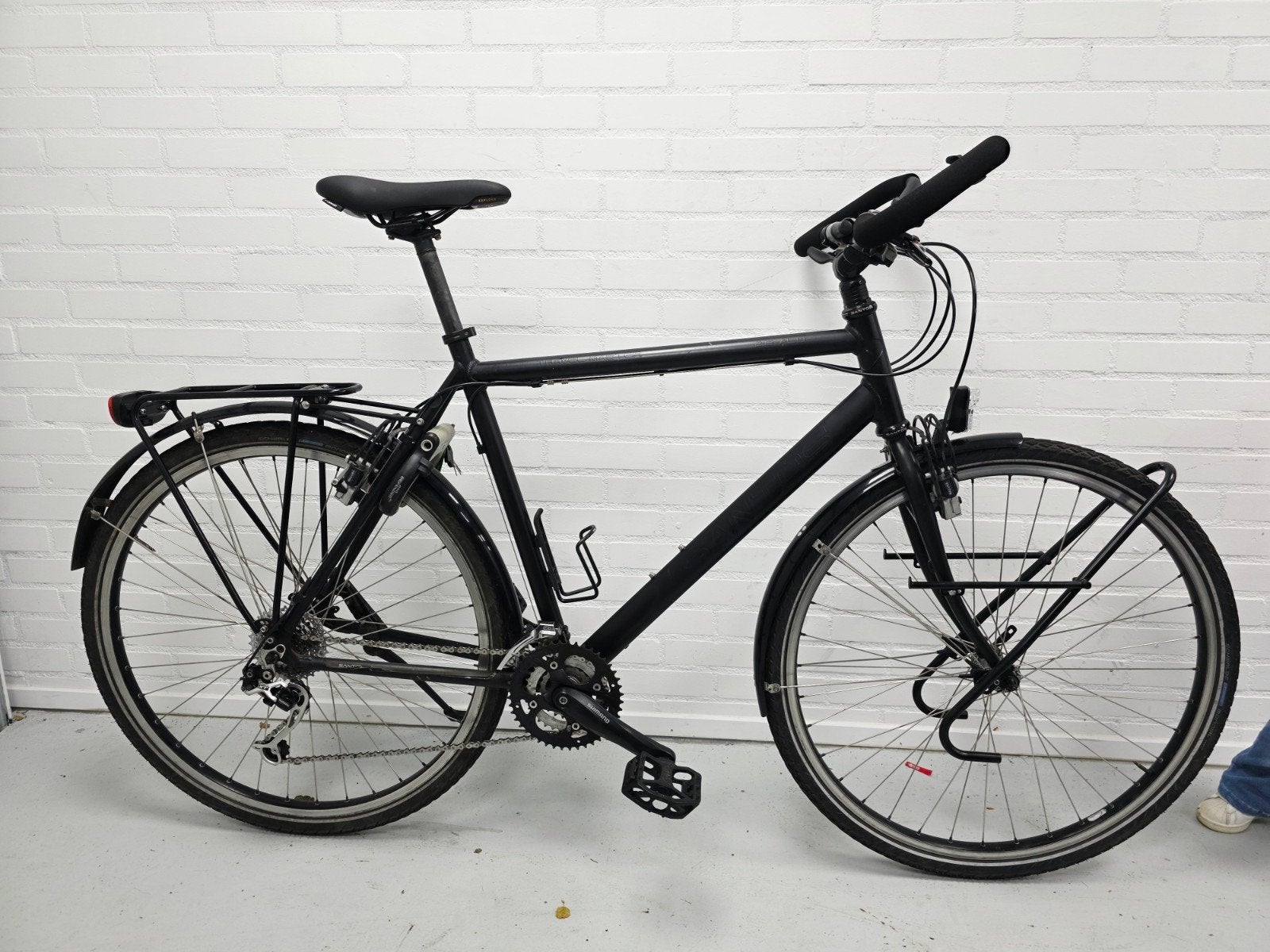 Santos Travelmaster 2.8 XT 3x9 hybride trekking vakantiefiet, Fietsen en Brommers, Gebruikt, Versnellingen, 57 tot 61 cm, Ophalen