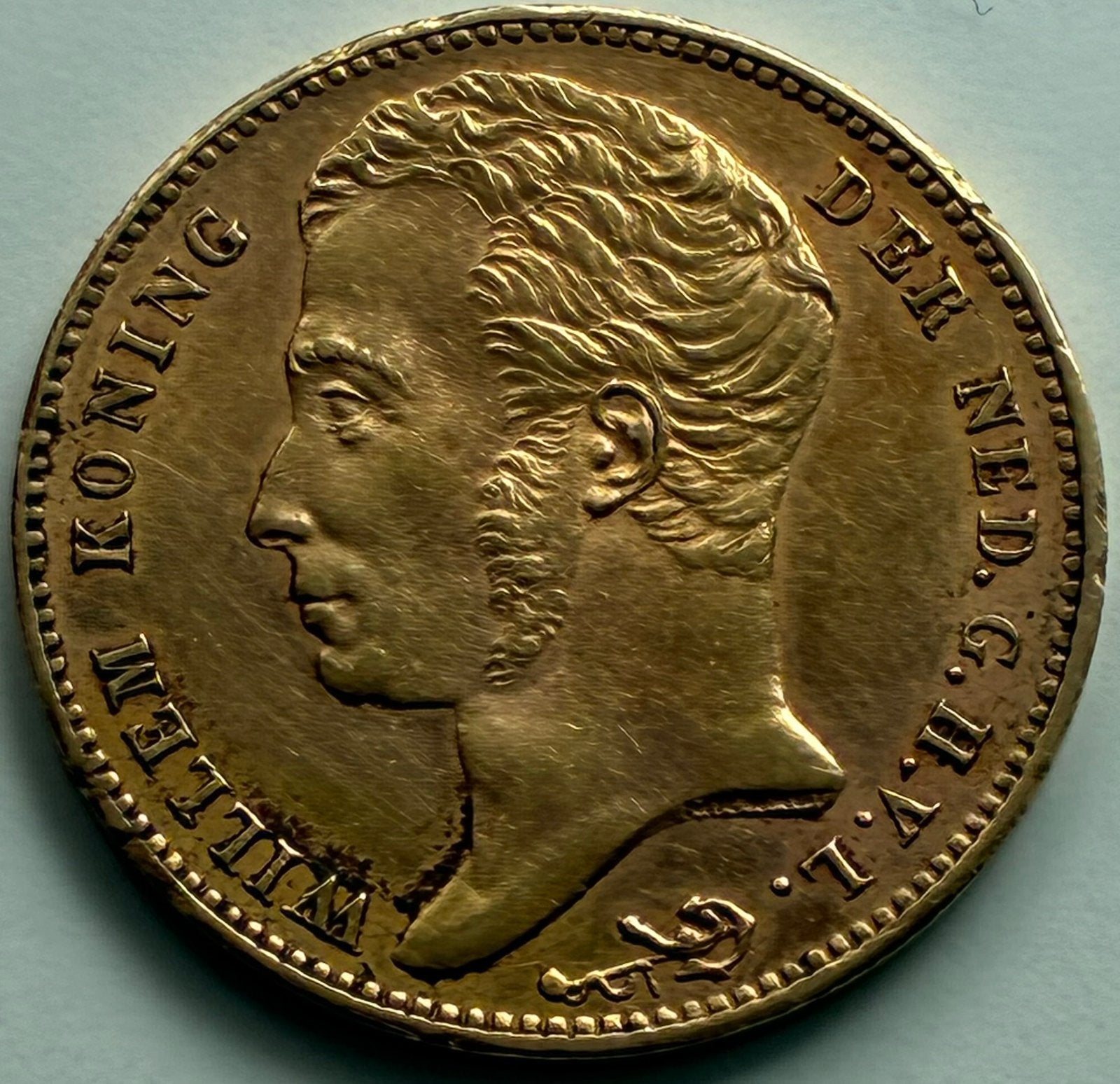 Koninkrijk Willem II, 10 gulden goud 1840 in ruim Prachtig, Postzegels en Munten, Munten | Nederland, Ophalen of Verzenden, Koning Willem I