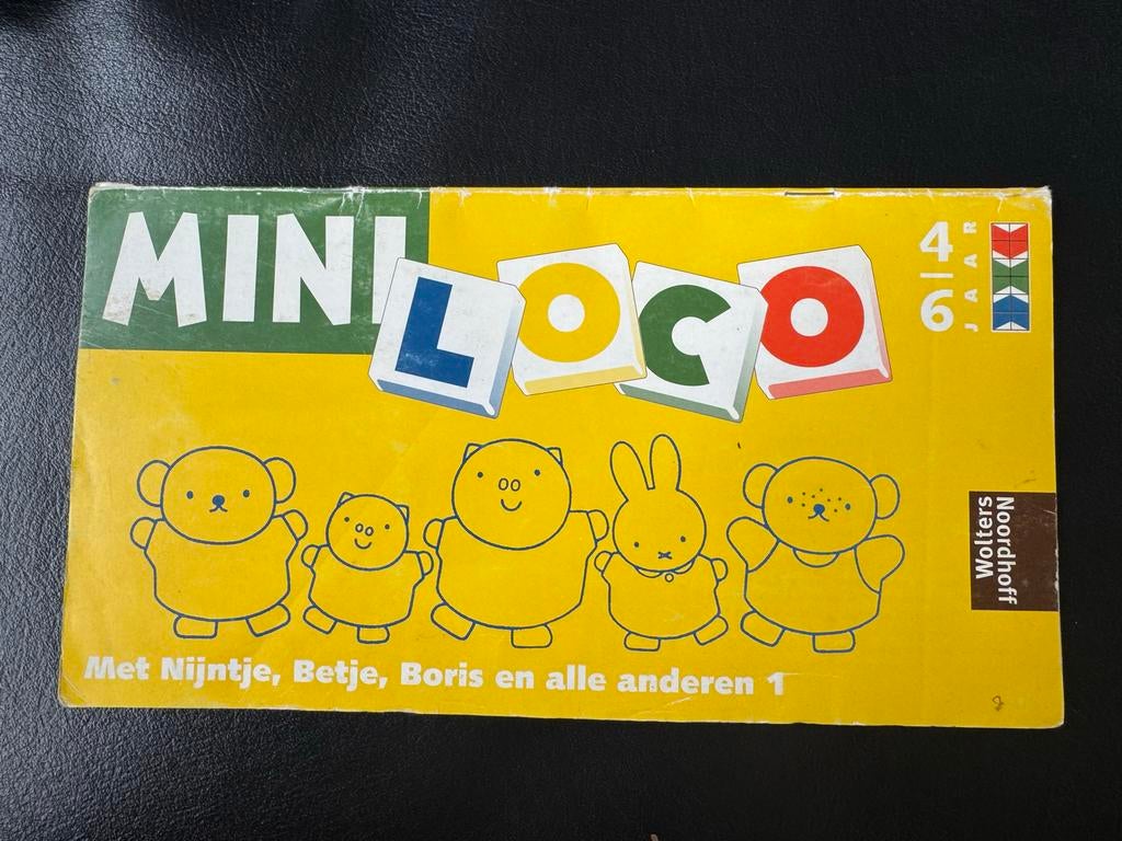 Mini Loco met Nijntje, Betje, Boris en anderen, Kinderen en Baby's, Speelgoed | Educatief en Creatief, Ophalen of Verzenden, Gebruikt