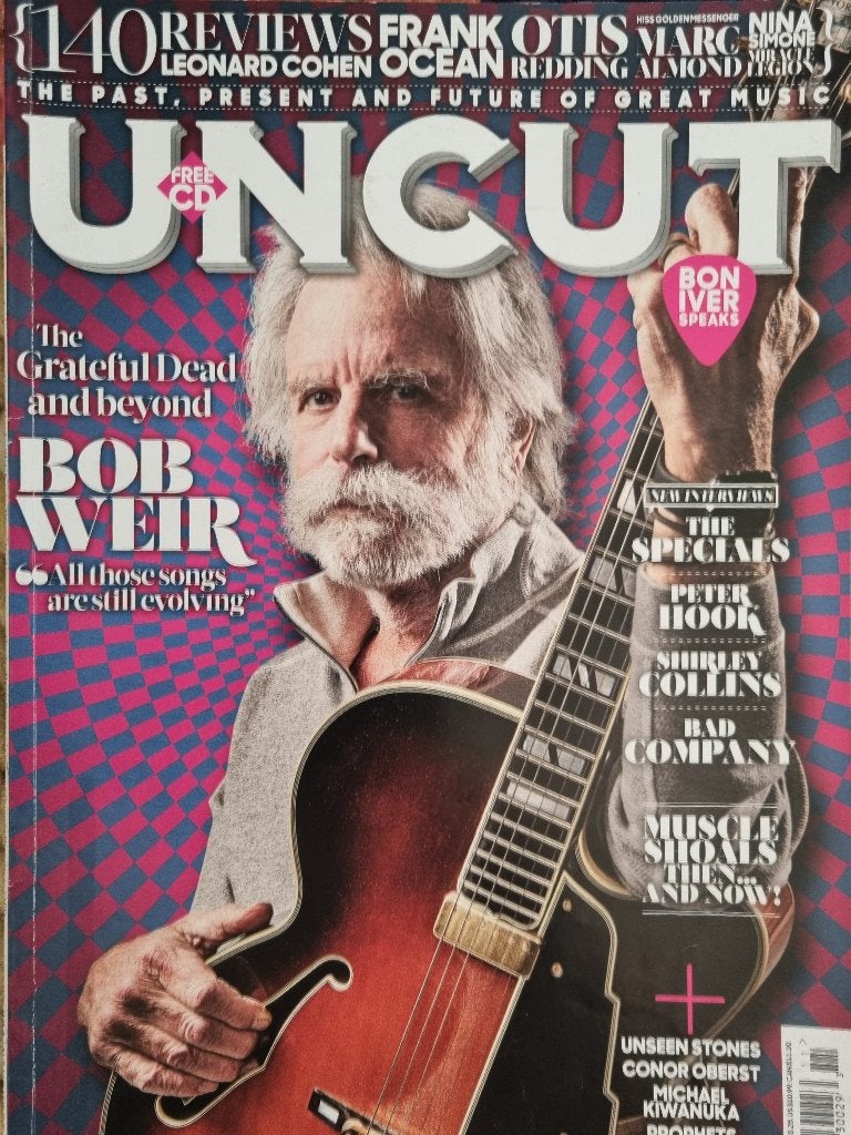 UNCUT 11-2016 234 Bob Weir Grateful Dead Specials Bon Iver, Ophalen of Verzenden, Zo goed als nieuw, Muziek, Film of Tv