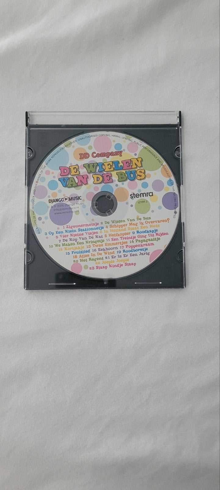DD Company - De Wielen Van De Bus CD (Kinderliedjes), Gebruikt, Tot 2 jaar, Ophalen of Verzenden, Muziek