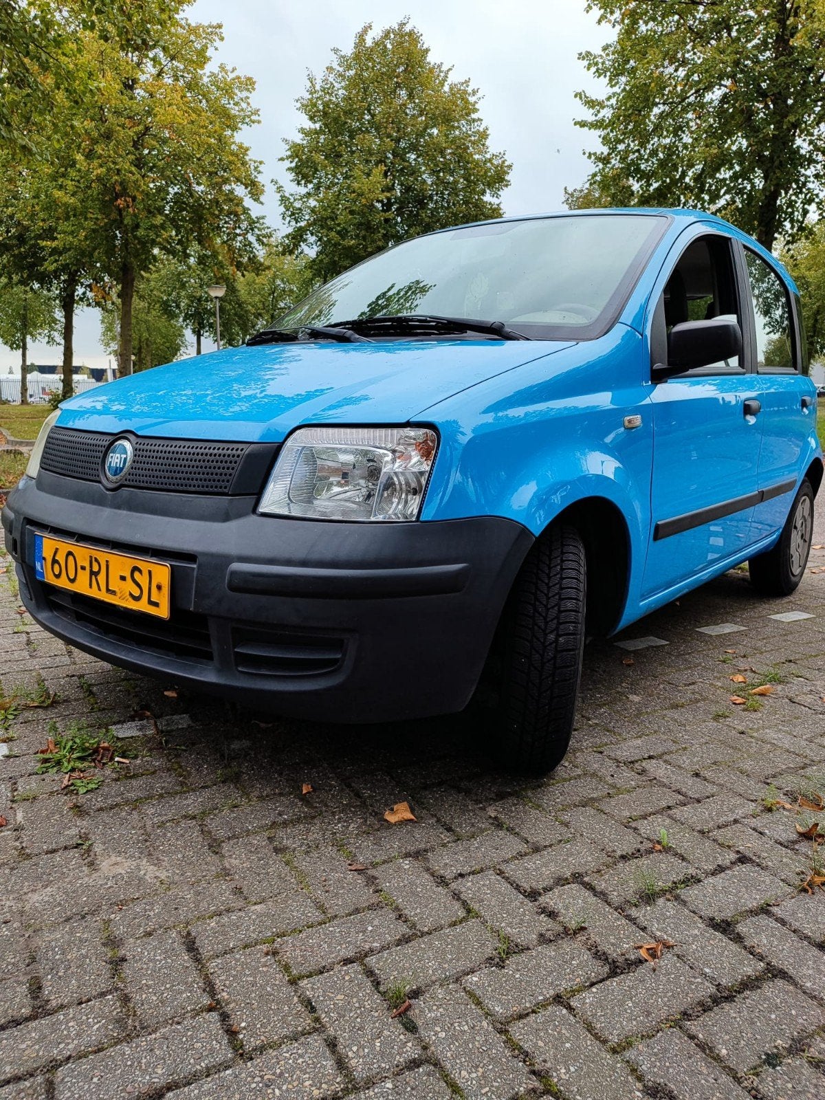 Fiat Panda 1.1 40KW 2005 Blauw, Voorwielaandrijving, 54 pk, Origineel Nederlands, Handgeschakeld