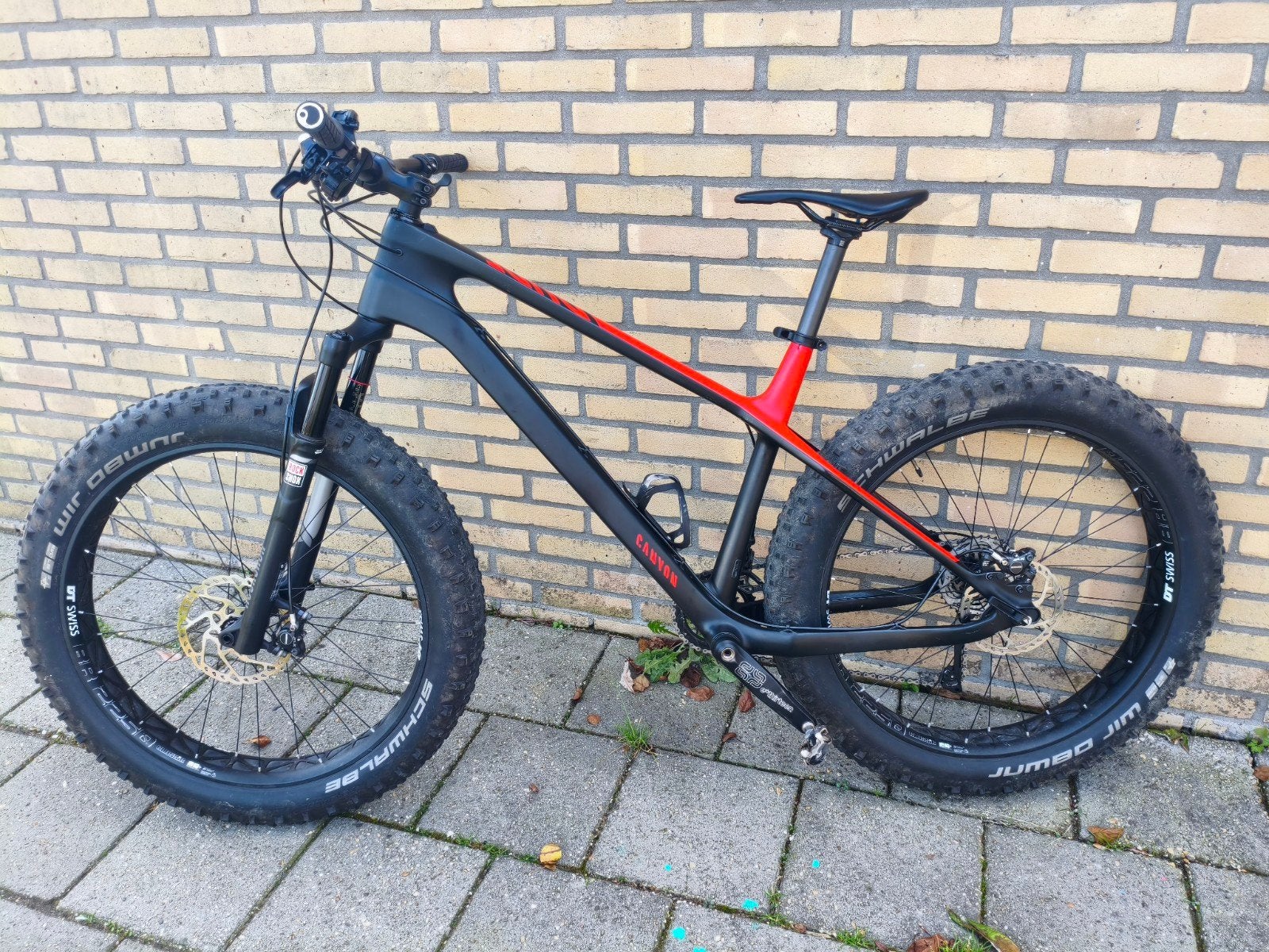 Canyon Dude CF Fatbike - L- Carbon Frame, Overige merken, Gebruikt, Hardtail, 45 tot 49 cm