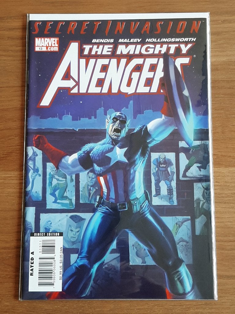 Mighty Avengers (2007 Marvel) # 13 (1st Secret Warriors), Boeken, Eén comic, Ophalen of Verzenden, Zo goed als nieuw, Amerika