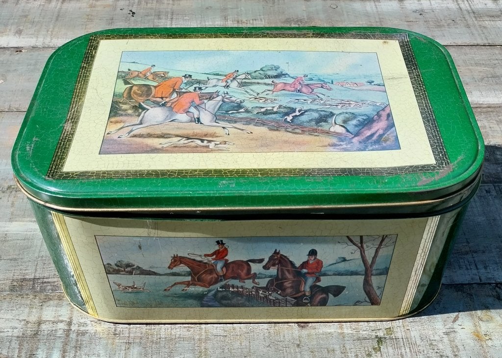 Vintage blik / trommel Belgische chocolademerk Côte d'Or, Verzamelen, Ophalen of Verzenden, Gebruikt, Koek(jes), Overige merken