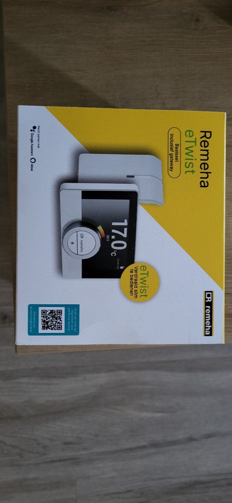 Remeha eTwist slimme thermostaat incl. Gateway v.3 - Nieuw i, Doe-het-zelf en Verbouw, Thermostaten, Ophalen of Verzenden, Slimme thermostaat
