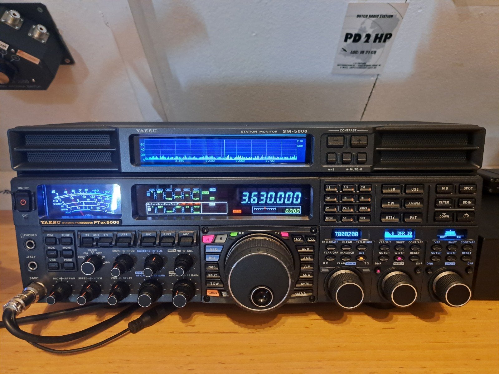 Yaesu FTdx5000MP 200watt nieuwstaat, Telecommunicatie, Zenders en Ontvangers, Zo goed als nieuw, Zender en Ontvanger, Ophalen