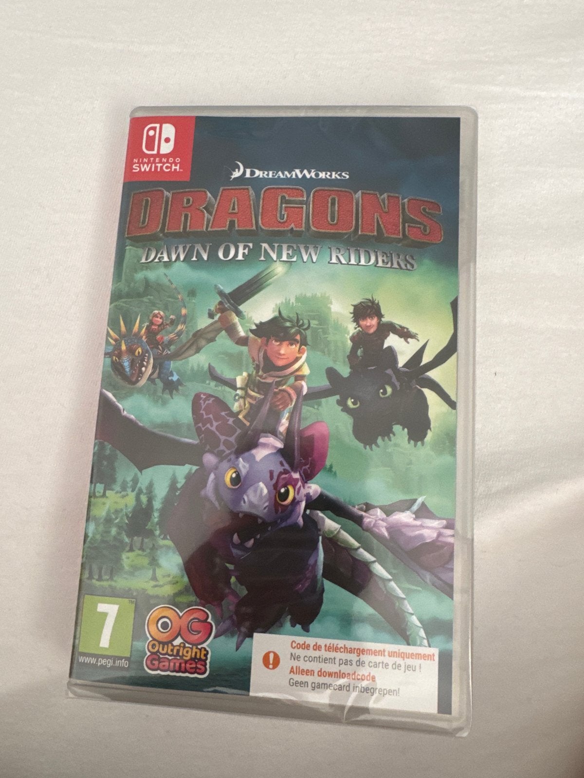Dragons: Dawn of New Riders - Nintendo Switch, Avontuur en Actie, 1 speler, Nieuw, Ophalen of Verzenden