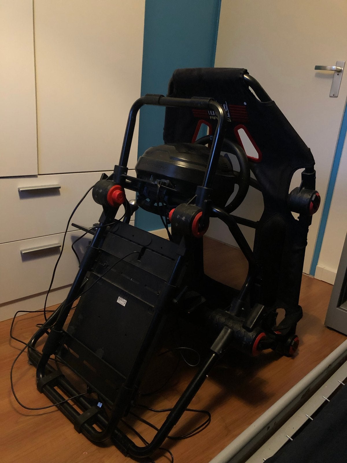 Compleet & Opvouwbare SIM Racing set, Ophalen, Gebruikt, 1 speler, Racen en Vliegen