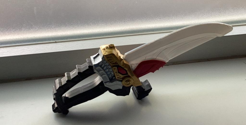 Power Ranger zwaard, Kinderen en Baby's, Speelgoed | Actiefiguren, Ophalen of Verzenden, Gebruikt