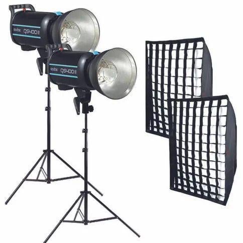 Godox QS400ii studioflitser set in doos met trigger en meer, Ophalen, Zo goed als nieuw, Overige merken