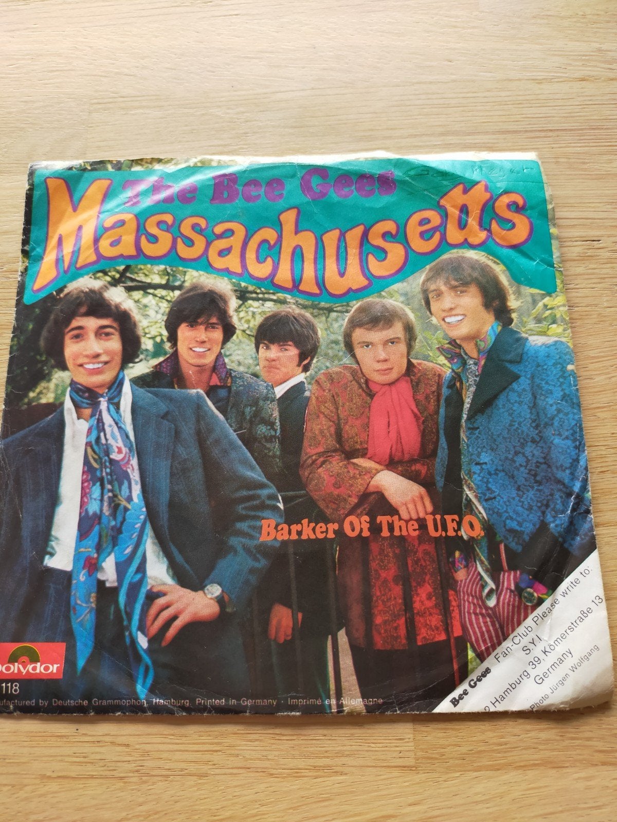 Bee Gees , Massachusetts, Ophalen of Verzenden, Zo goed als nieuw, Pop