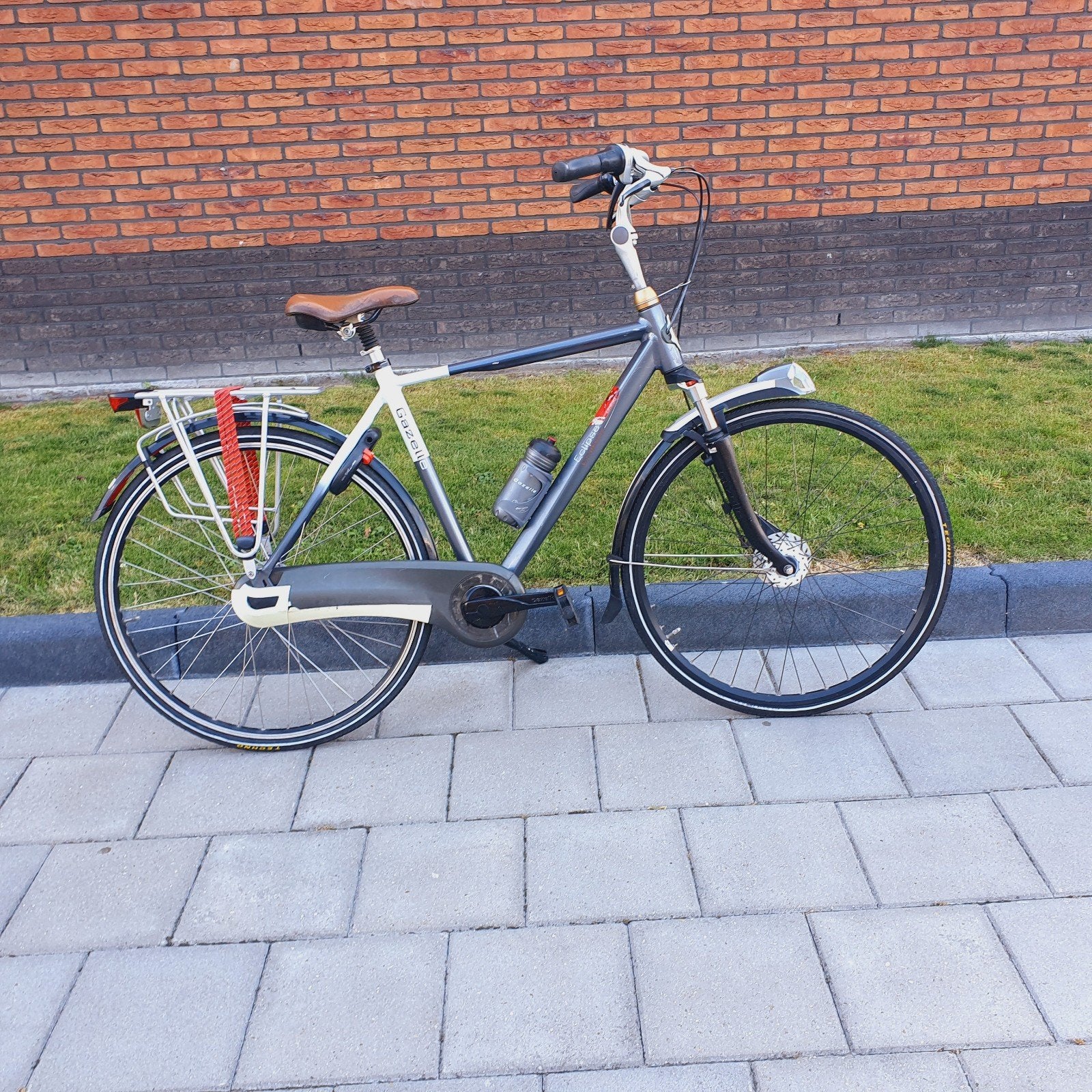 zeer nette Gazelle Eclipse Herenfiets - Zo goed als nieuw, Ophalen, Zo goed als nieuw, Schijfrem, Gazelle