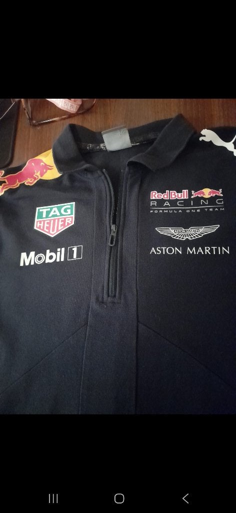 Formule 1 Red Bull Aston Martin Max Verstappen Polo shirt S, Ophalen of Verzenden, Gebruikt, Formule 1