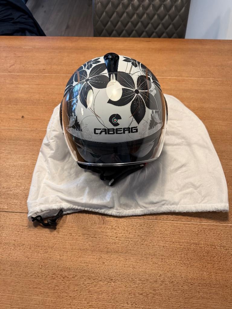helmet caberg riviera v3 floral female, Motoren, Ophalen, Jethelm, Nieuw zonder kaartje, Caberg