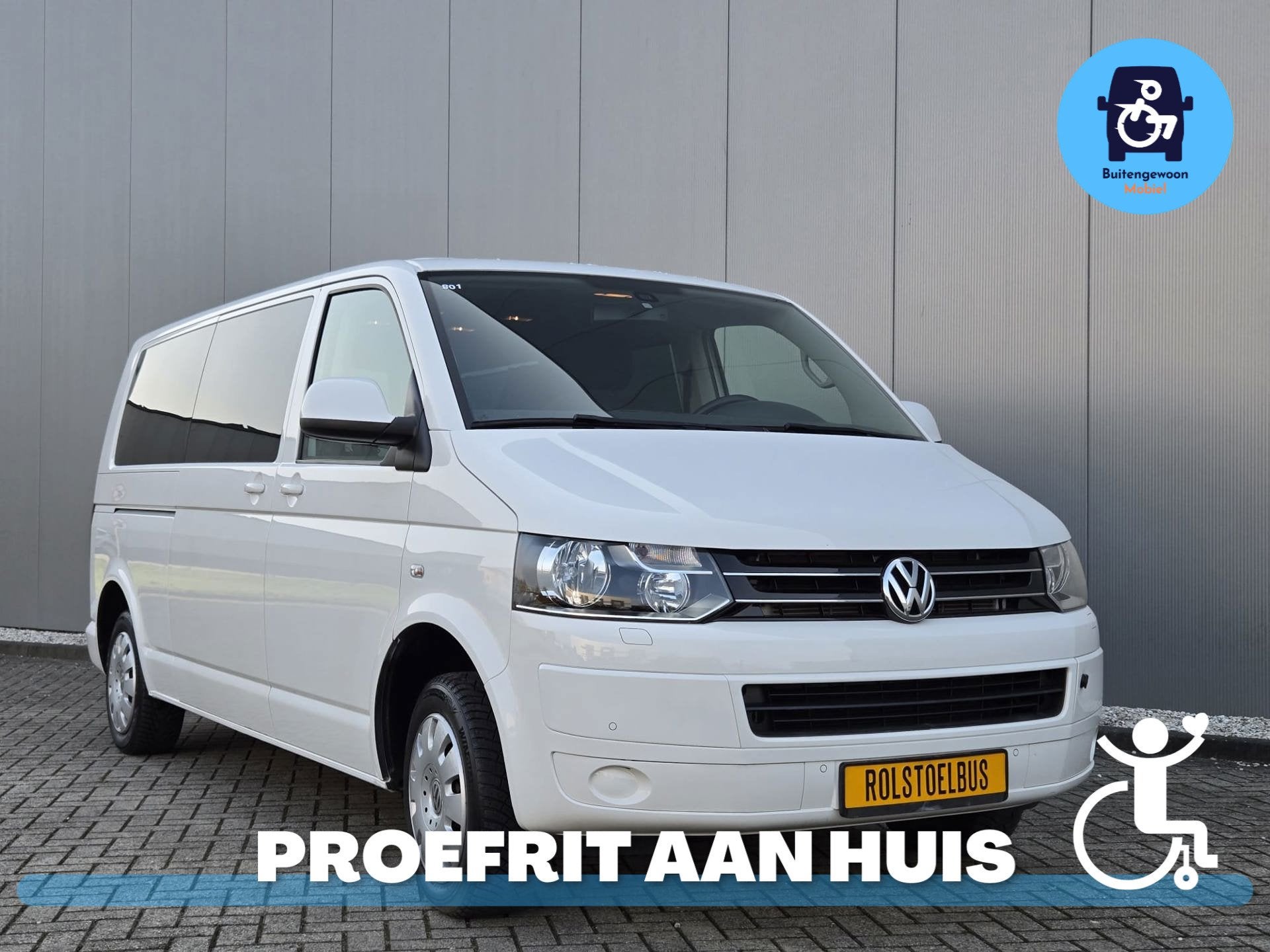 Volkswagen Caravelle 2.0 TDI L1H1 | Rolstoelbus | Airco | Me, Voorwielaandrijving, 12 maanden, Stof, Gebruikt