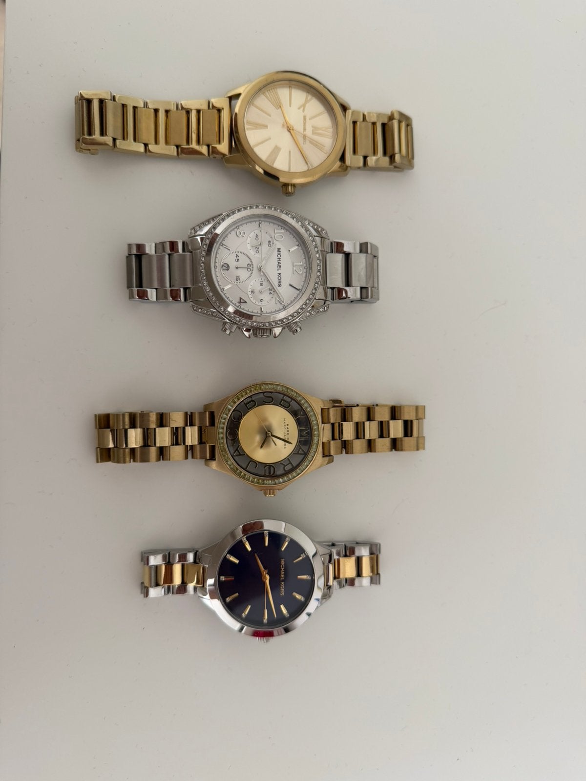 Michael Kors, Sieraden, Tassen en Uiterlijk, Horloges | Dames, Ophalen, Zo goed als nieuw, Staal, Overige merken