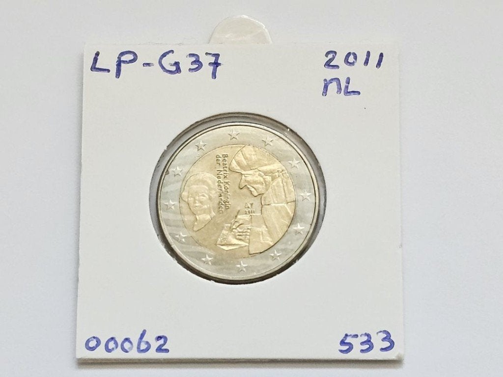 2-euromunt Nederland (NL) 2011 Herdenking LP-G37, Postzegels en Munten, Ophalen of Verzenden, Overige landen, 2 euro, Losse munt