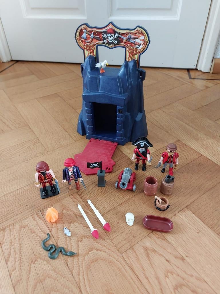 Playmobil Meeneem Piraten Set 4776 - Compleet met Extra's, Ophalen of Verzenden, Zo goed als nieuw, Complete set
