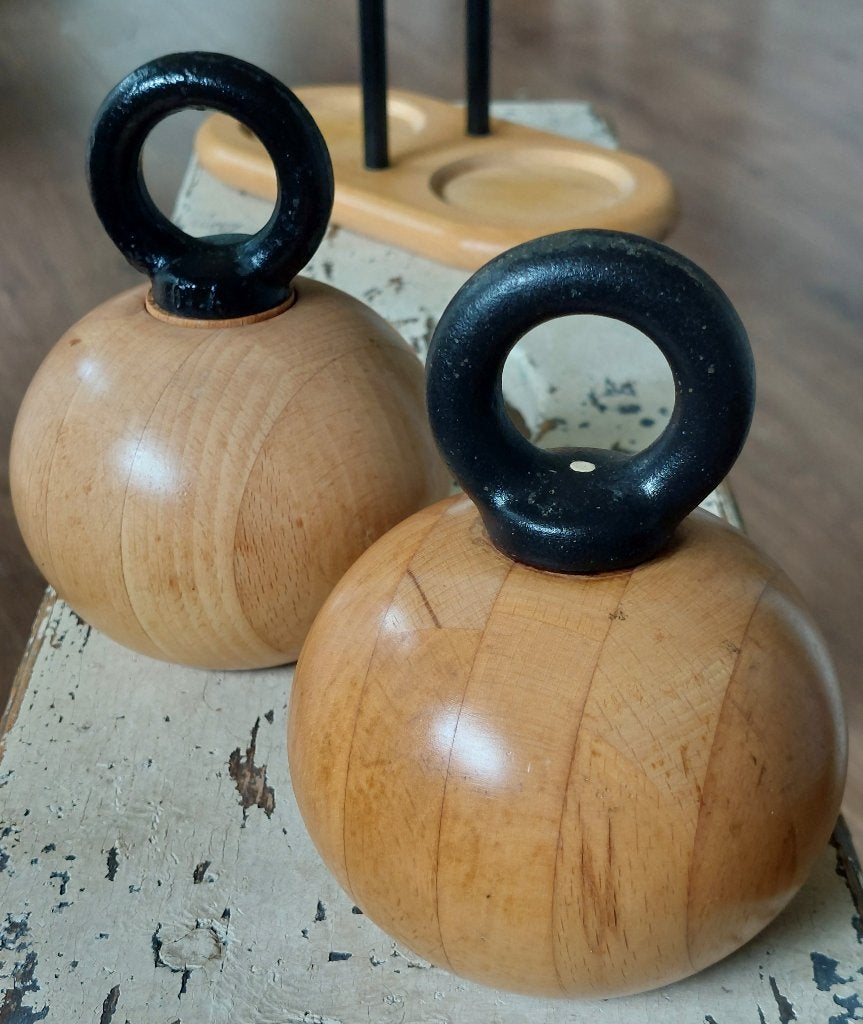 Deens design originele XL Nissen Denmark peper- en zoutmolen, Huis en Inrichting, Hout, Ophalen of Verzenden, Overige merken, Overige typen