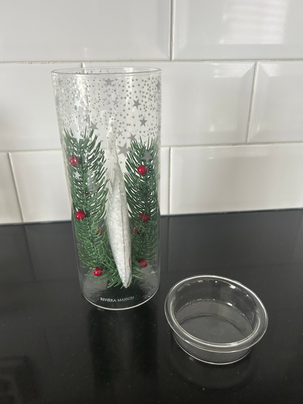 Nieuw Riviera Maison kerst windlicht, Ophalen of Verzenden, Nieuw