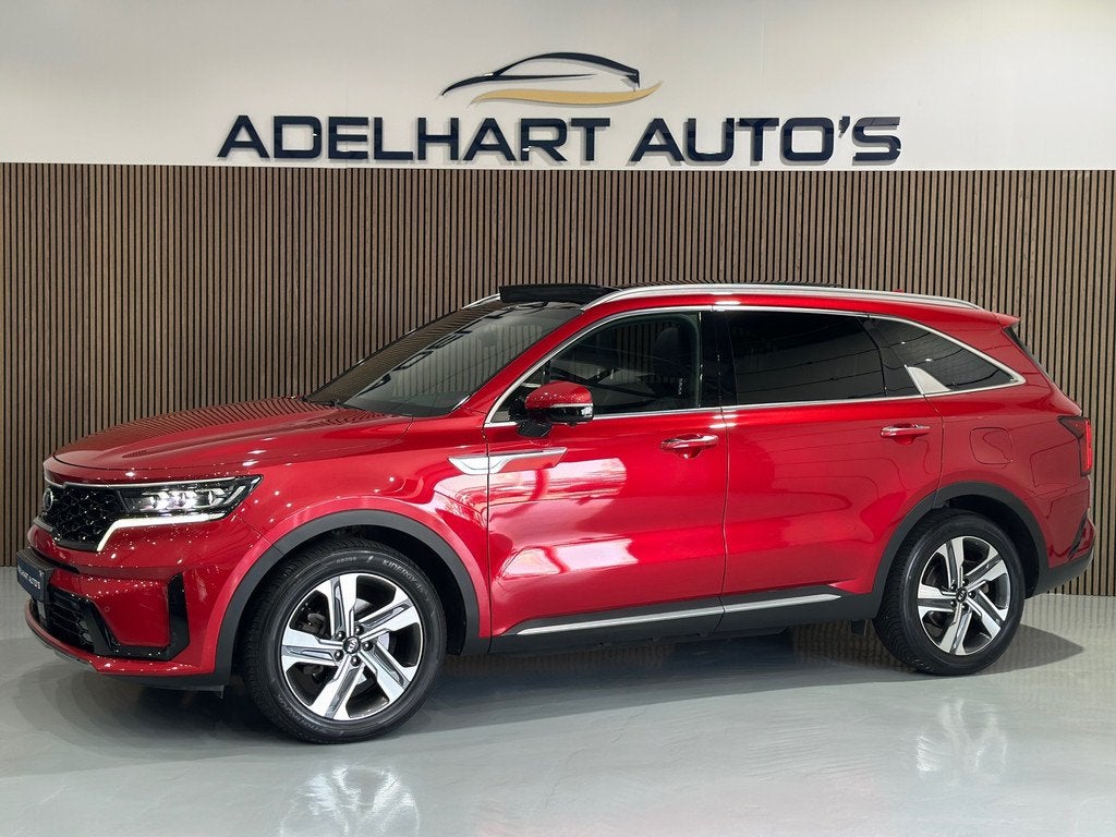 Kia Sorento 1.6 T-GDI Plug-in Hybrid 4WD ExecutiveLine 7 Per, Auto's, Kia, Zwart, 4 cilinders, 7 stoelen, Hybride Elektrisch/Benzine