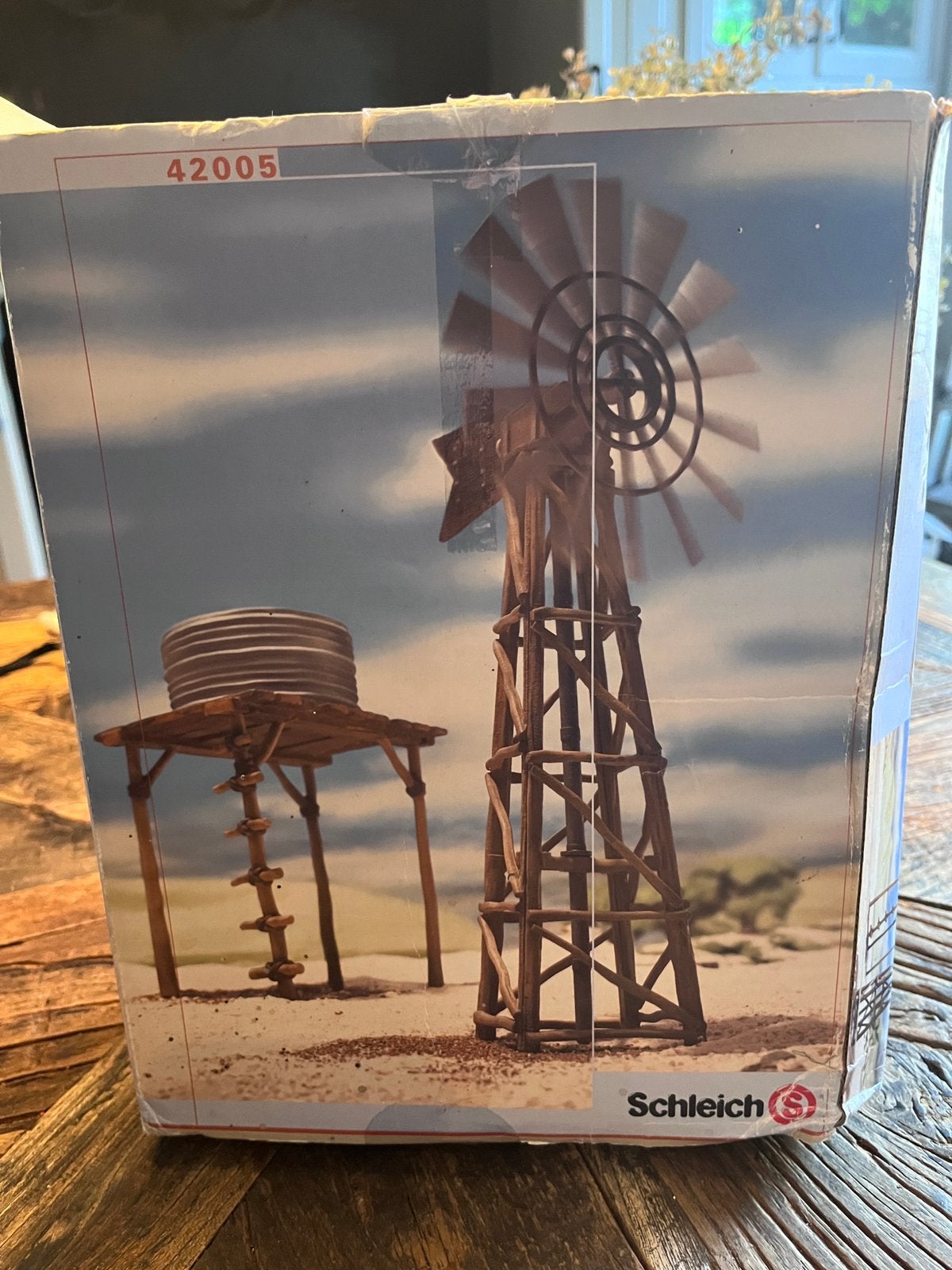 Schleich 42005 watertoren, Ophalen of Verzenden, Zo goed als nieuw, Groter dan 1:32
