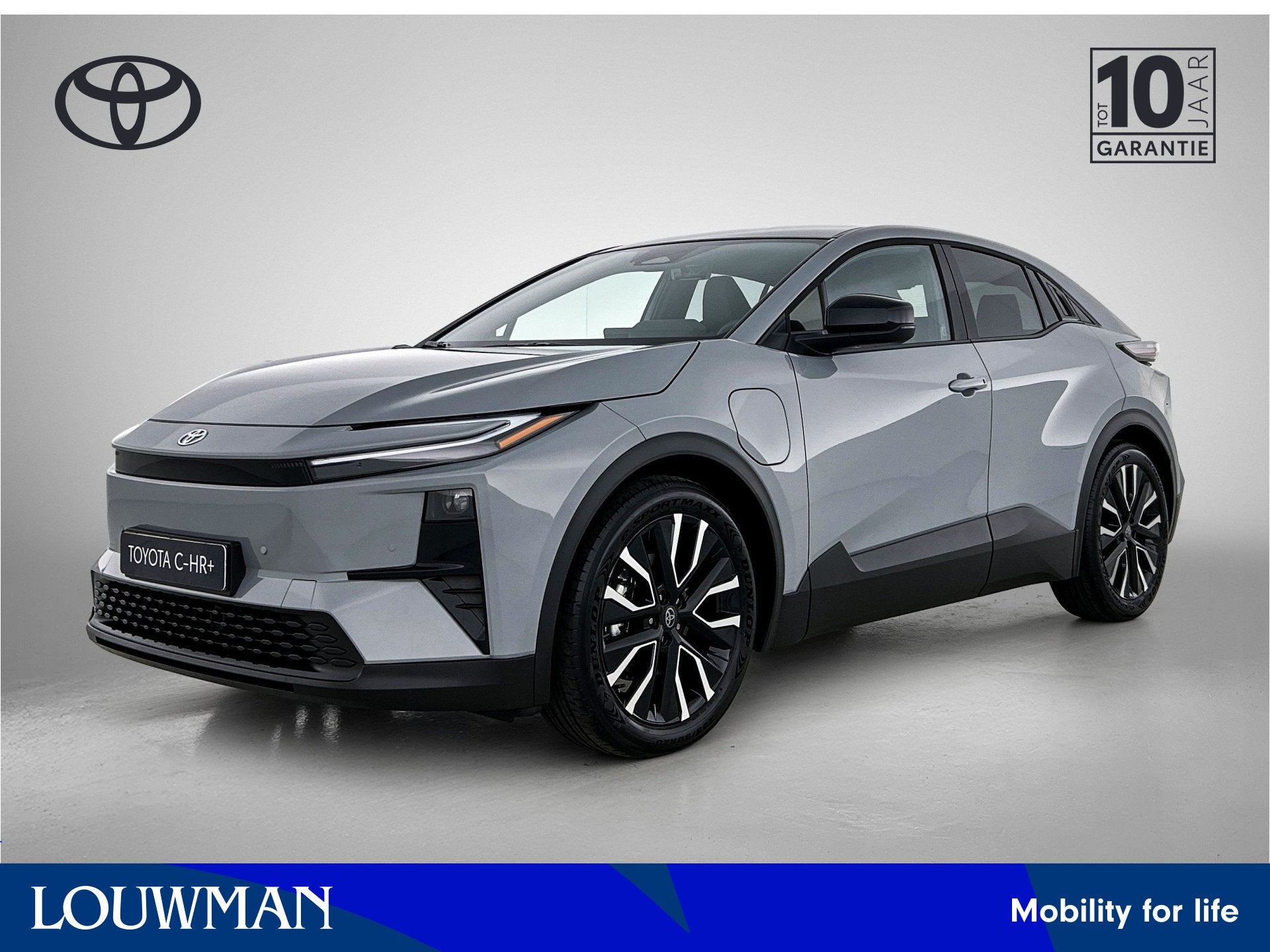 Toyota C-HR+ First Edition 77 kWh *EV-Deal* | Stoel en stuur, Auto's, Toyota, 12 maanden, Stof, 24 min, Origineel Nederlands