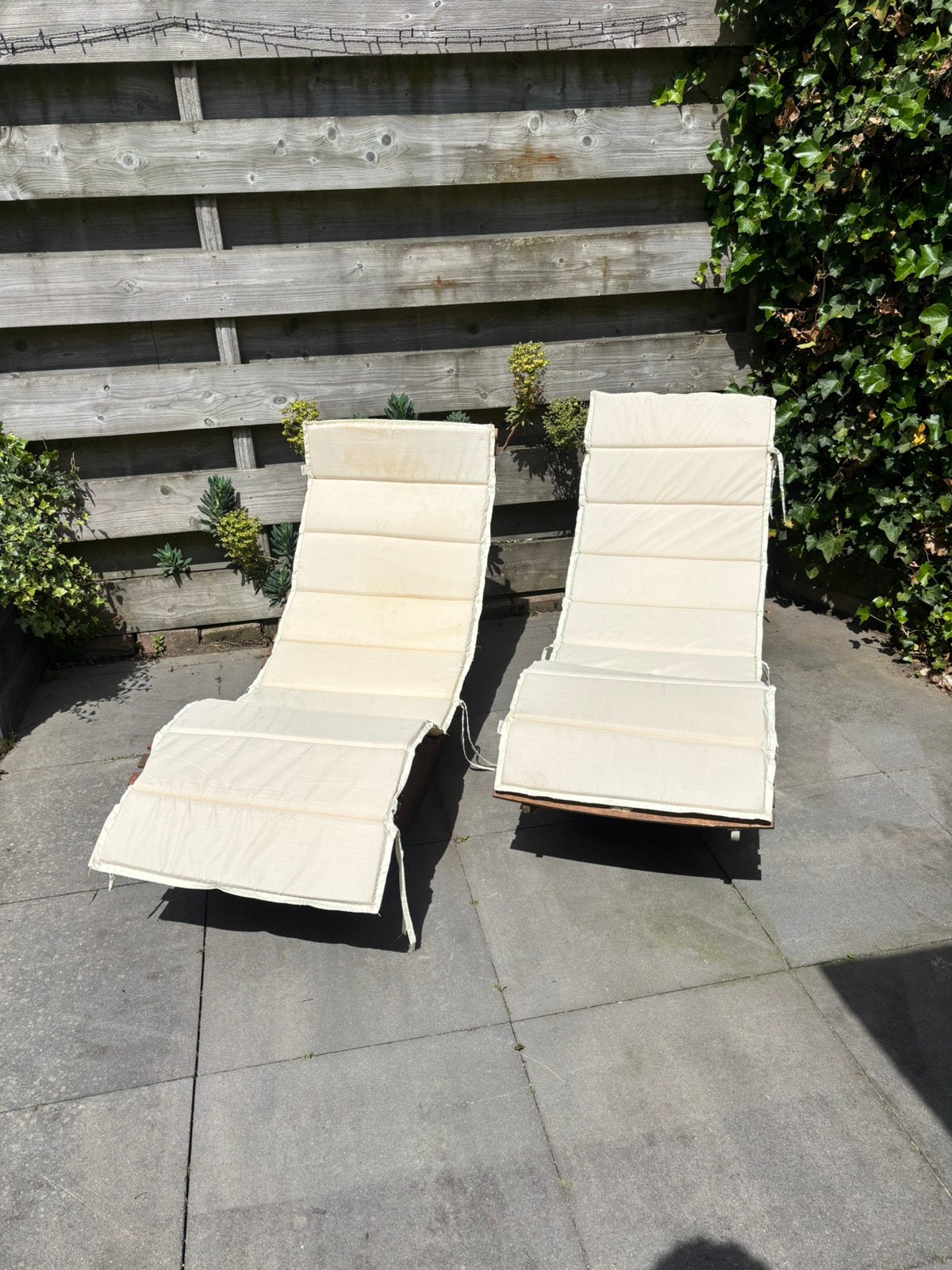 Casaria sauna stoelen  schommelstoel, Ophalen of Verzenden, Zo goed als nieuw, Hout
