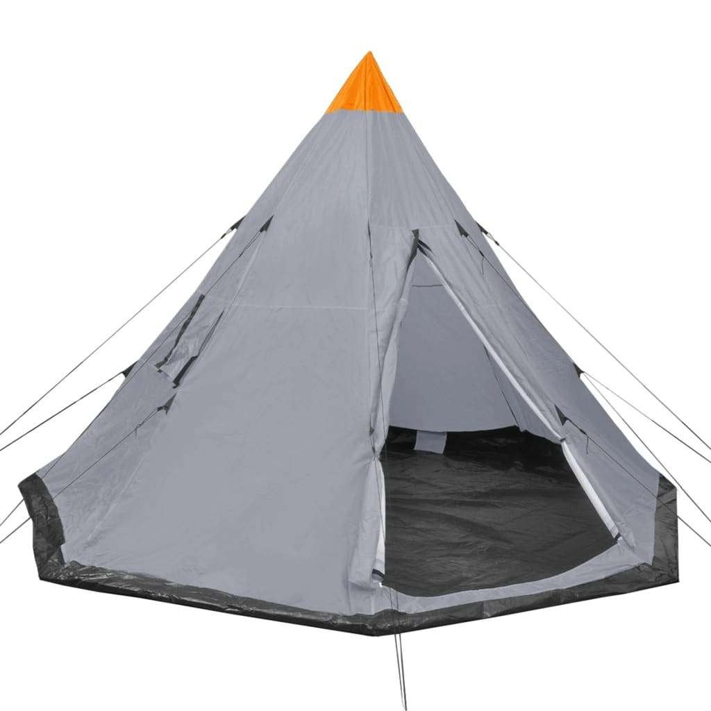 Grote 4-persoons TiPi Tent Teepee Tent Kleur Antraciet, Ophalen of Verzenden, Nieuw, Minder dan 5 meter, Overige typen