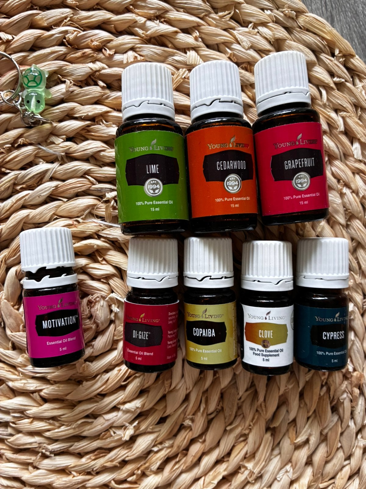 Young Living Essentiele oliën (zie tekst), Ophalen, Nieuw, Aroma