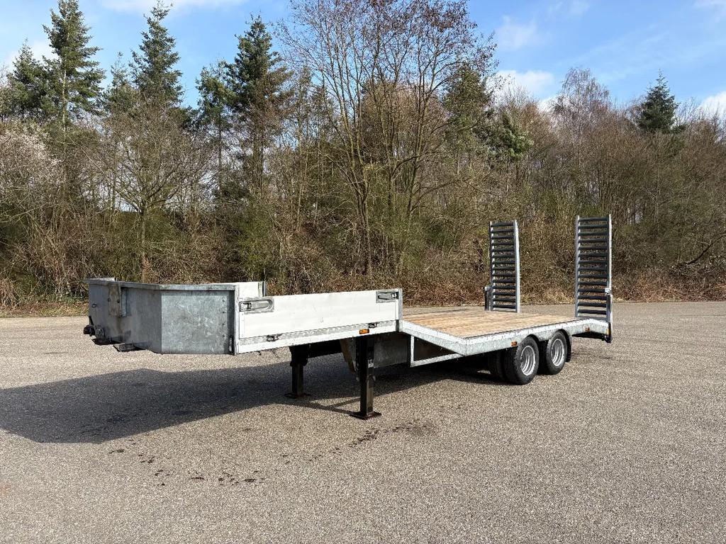 kuiper Be oplegger 9 TON semi dieplader (bj 2012), Auto's, Vrachtwagens, Overige brandstoffen, Origineel Nederlands, Bedrijf, Aanhangers en Opleggers