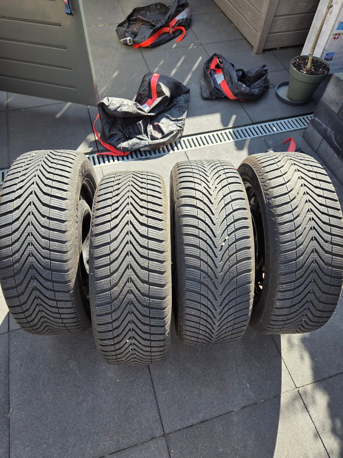 winterbanden opel astra k 205/65 R16, Auto-onderdelen, Ophalen, Gebruikt, Opel