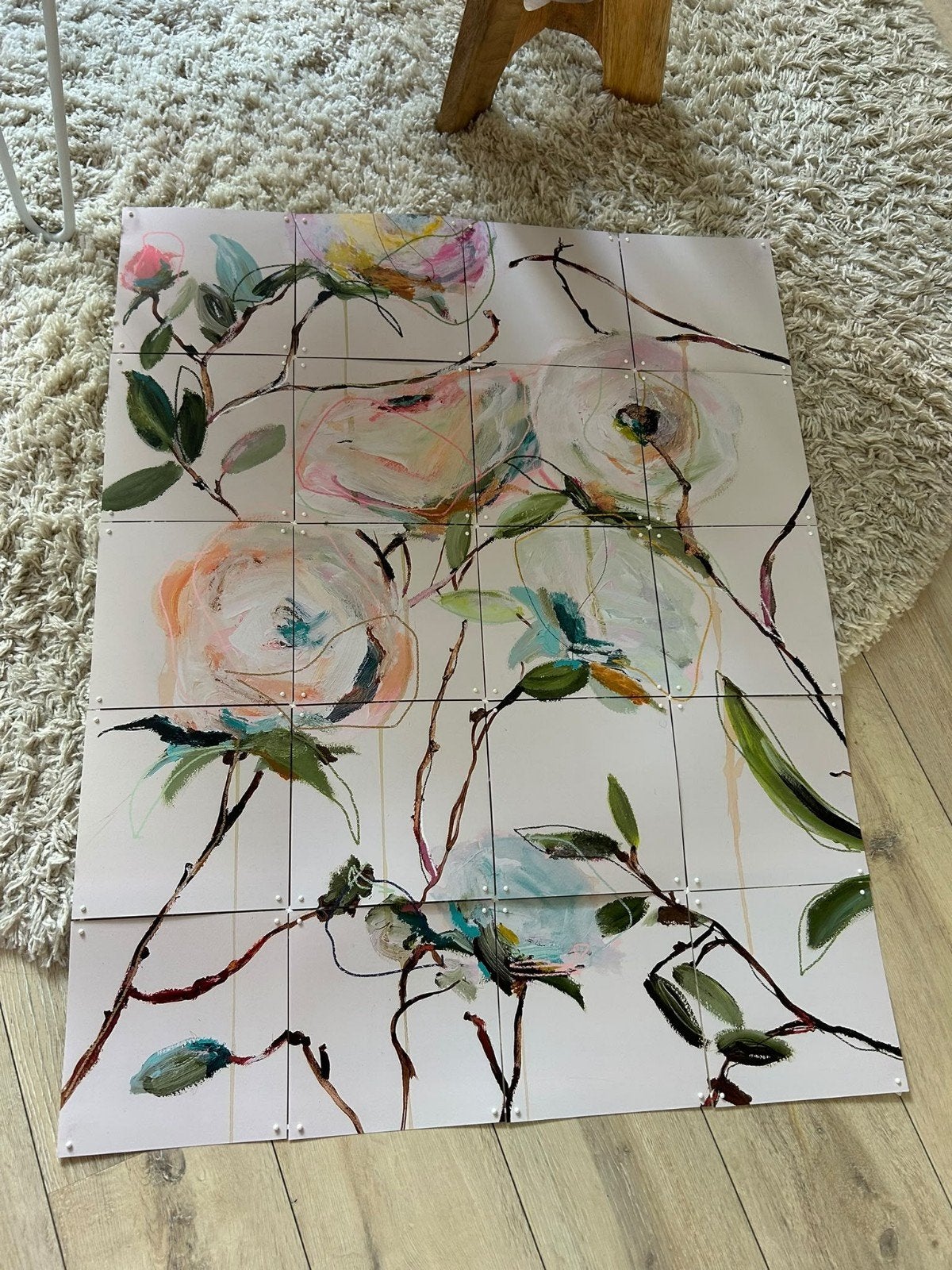 IXXI Jamie Beck No.1 Bloemen Wanddecoratie, Ophalen of Verzenden