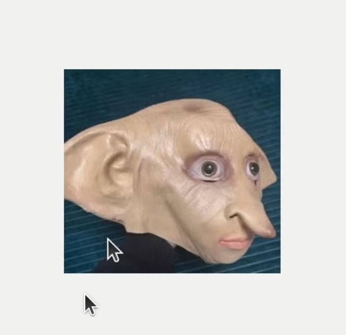 Harry Potter full face latex masker Dobby, Ophalen of Verzenden, Nieuw, Halloween of Griezel