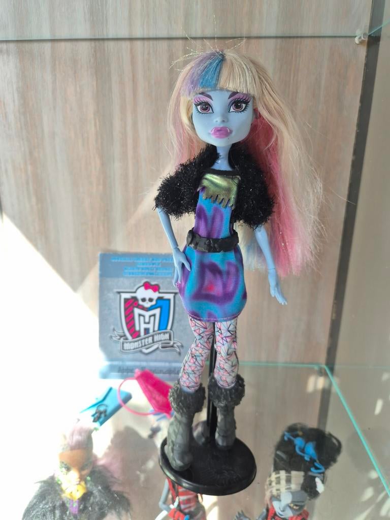 Monster High Abbey Bominable pop, Ophalen of Verzenden, Zo goed als nieuw, Pop