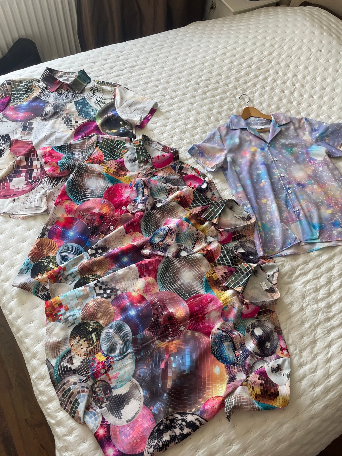 Disco Party Blouses voor Mannen - Diverse Maten, Ophalen of Verzenden, Zo goed als nieuw, Overige kleuren, Overige halswijdtes