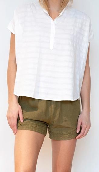 blouse van Penn & Ink maat S, Kleding | Dames, Blouses en Tunieken, Penn & Ink, Wit, Ophalen of Verzenden, Zo goed als nieuw