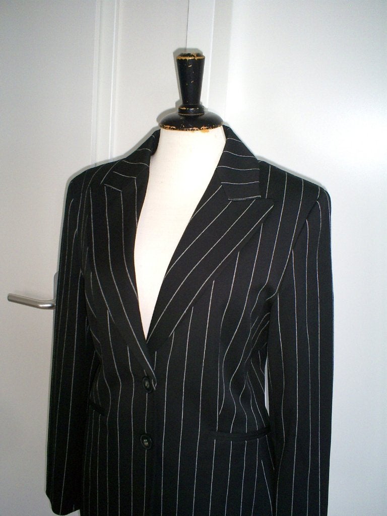 krijtstreep jasje van STEPS mt. 38, Kleding | Dames, Maat 38/40 (M), Verzenden, Zwart, Zo goed als nieuw