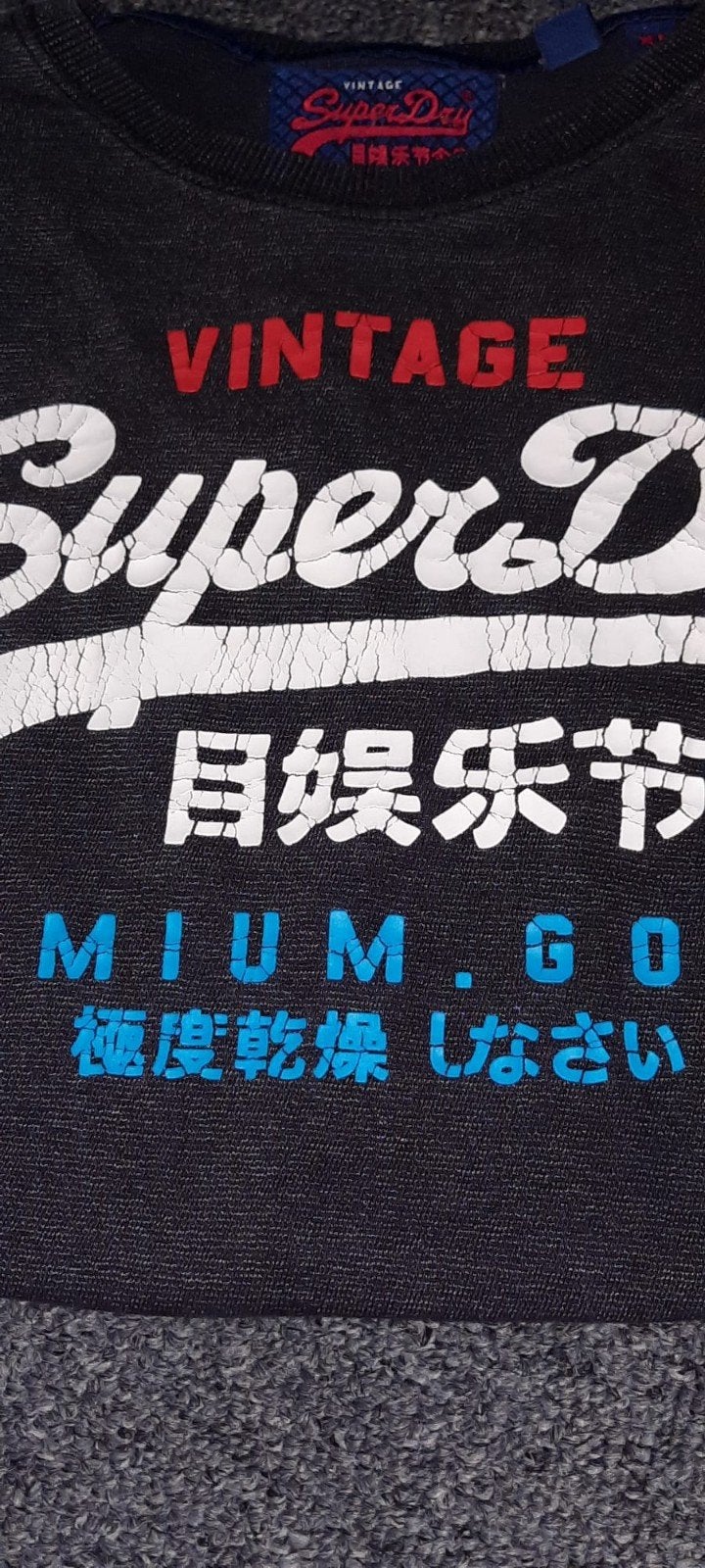 Superdry shirts diverse maten L en XL, Kleding | Heren, T-shirts, Maat 52/54 (L), Blauw, Ophalen of Verzenden, Gedragen