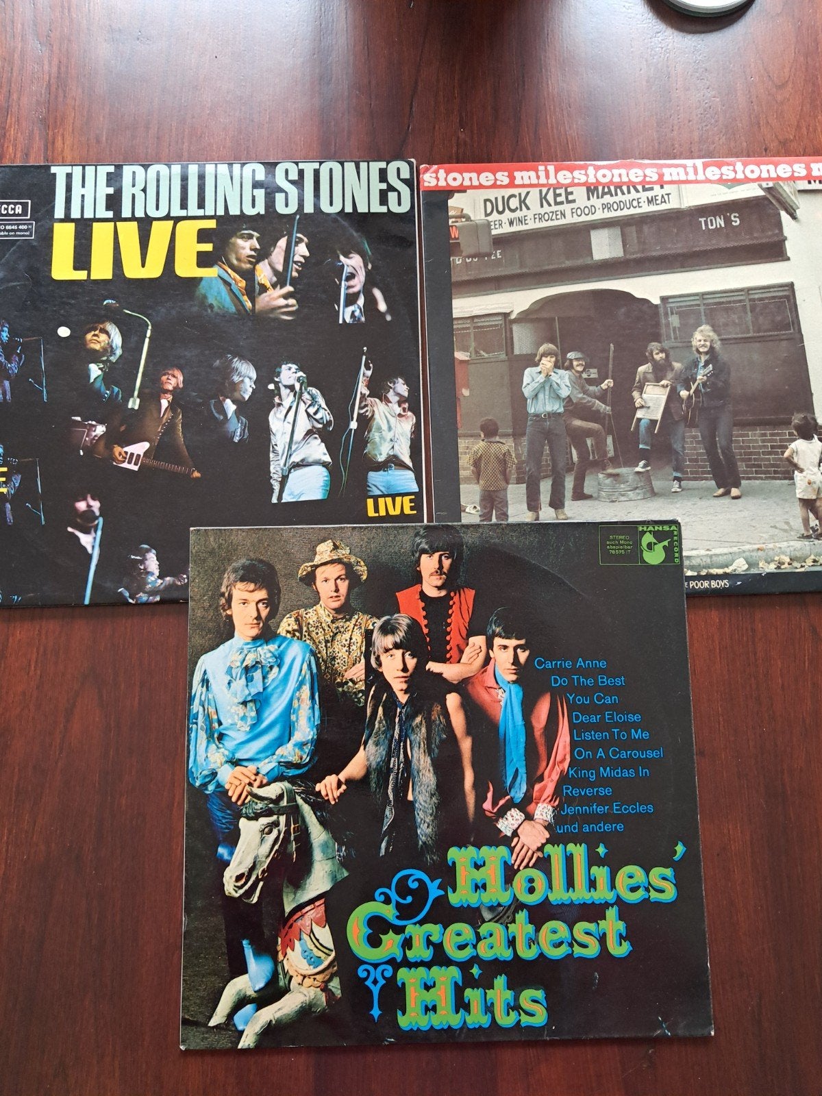 Elpees, van Rolling Stones tot Everly Brothers., Ophalen
