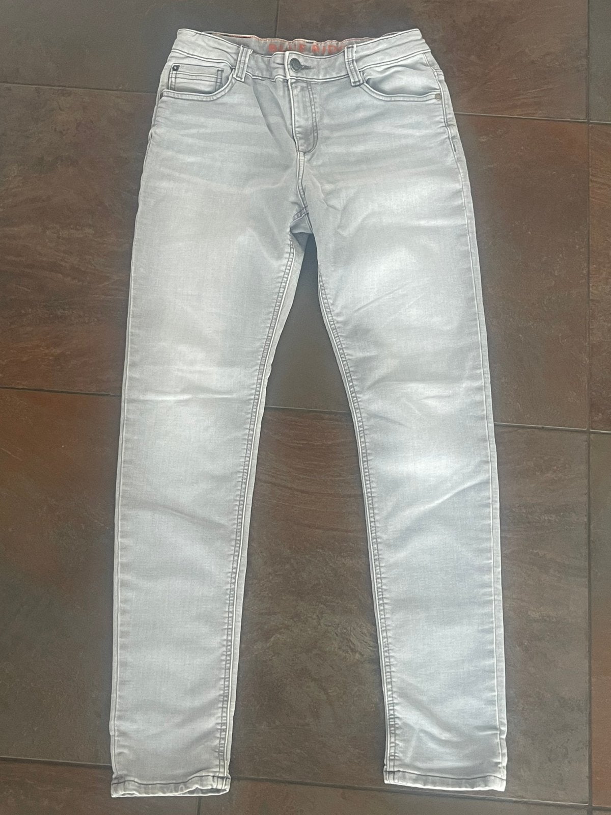 Blue ridge grijze spijkerbroek maat 170, Ophalen of Verzenden, Zo goed als nieuw, Jongen, Broek