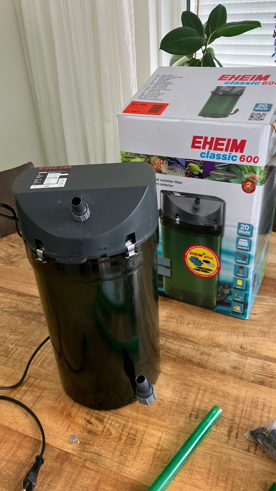 Eheim classic 600, Ophalen, Inclusief toebehoren, Zo goed als nieuw, Eheim